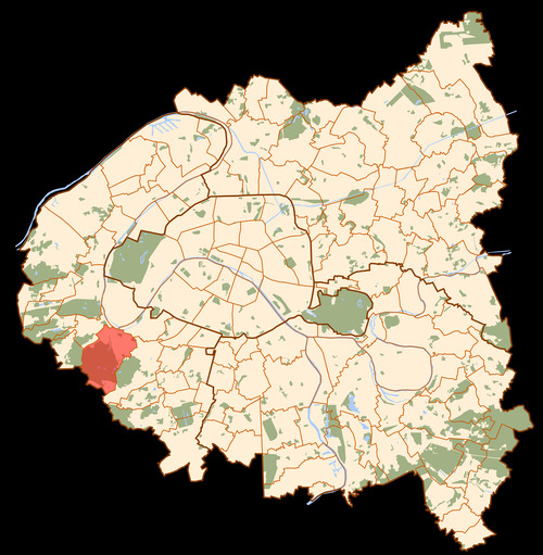 Meudon map